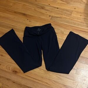Athleta Dark High Rise Chit Chat Flare Pant/Legging